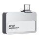 Lexar Professional Go 1TB USB 3.2 Gen 2 Type-C Portable SSD - Silver