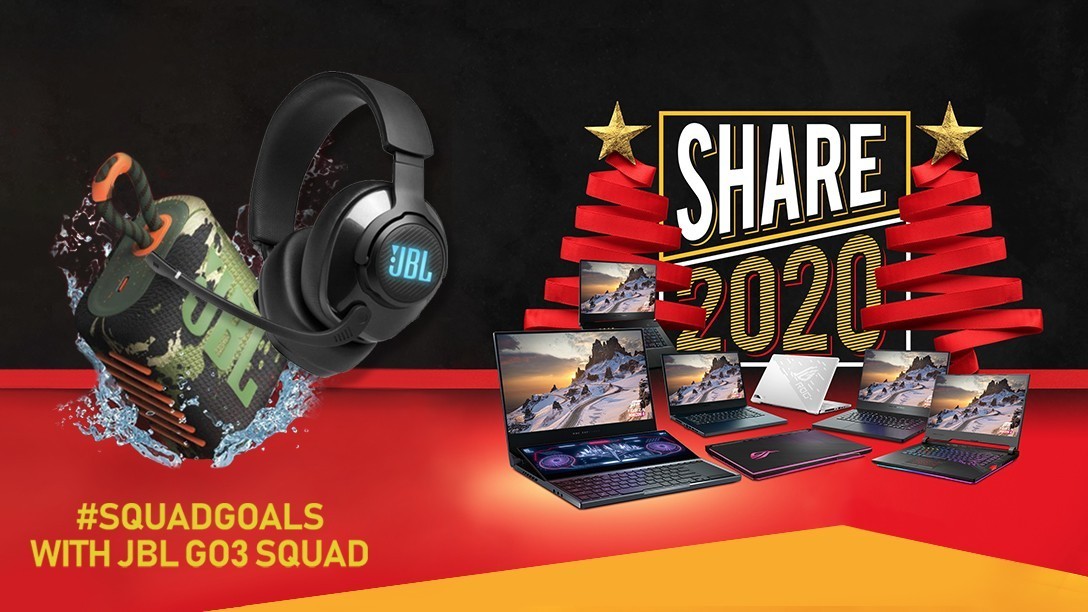 Ho Ho Holiday promos by JBL and ASUS!