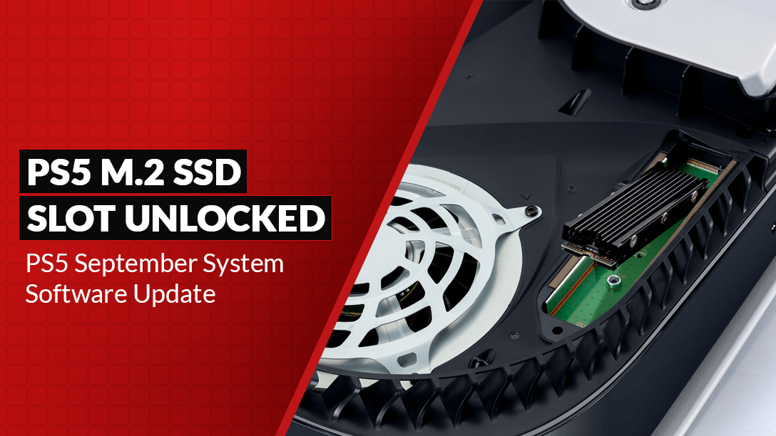 Finally! PS5 M.2 SSD Expansion Slot is now unlocked for everyone! 