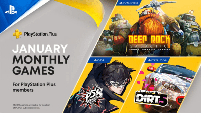 Strap in for a ride with PS Plus January 2022 games lineup 