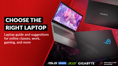 Choose the right laptop this 2021: Laptop guide and suggestions for online classes, work, gaming and more